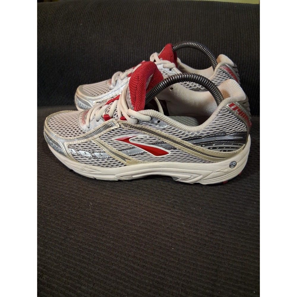 Brooks Dyad‎ 6 Women's Running Shoes US Size 9 Gray Red Running Athletic